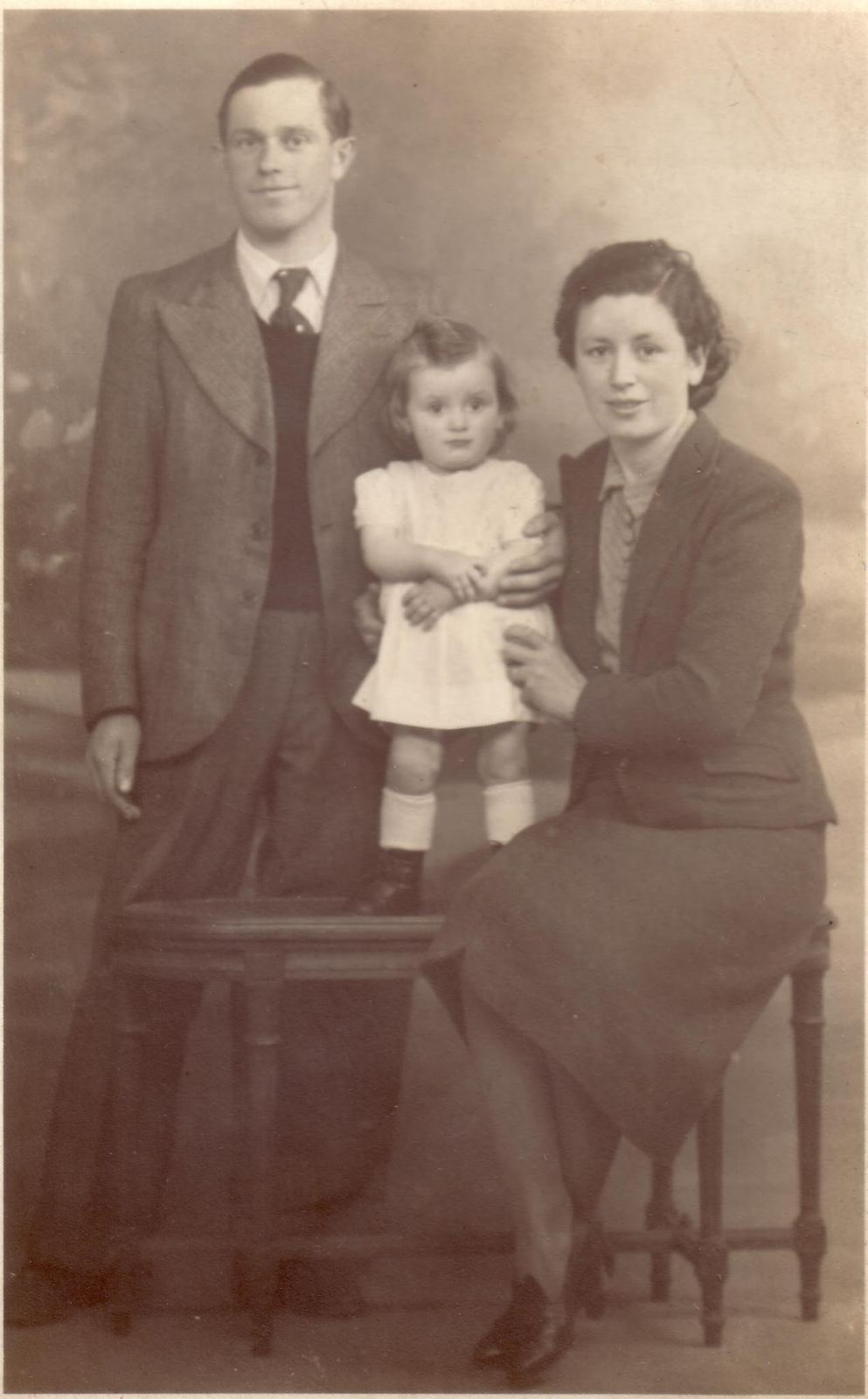 Micheline ainsi que ses parents