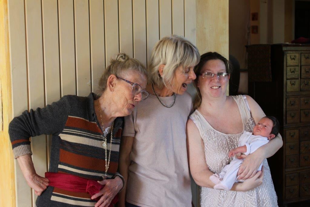 Micheline est arrière-grand-mère !